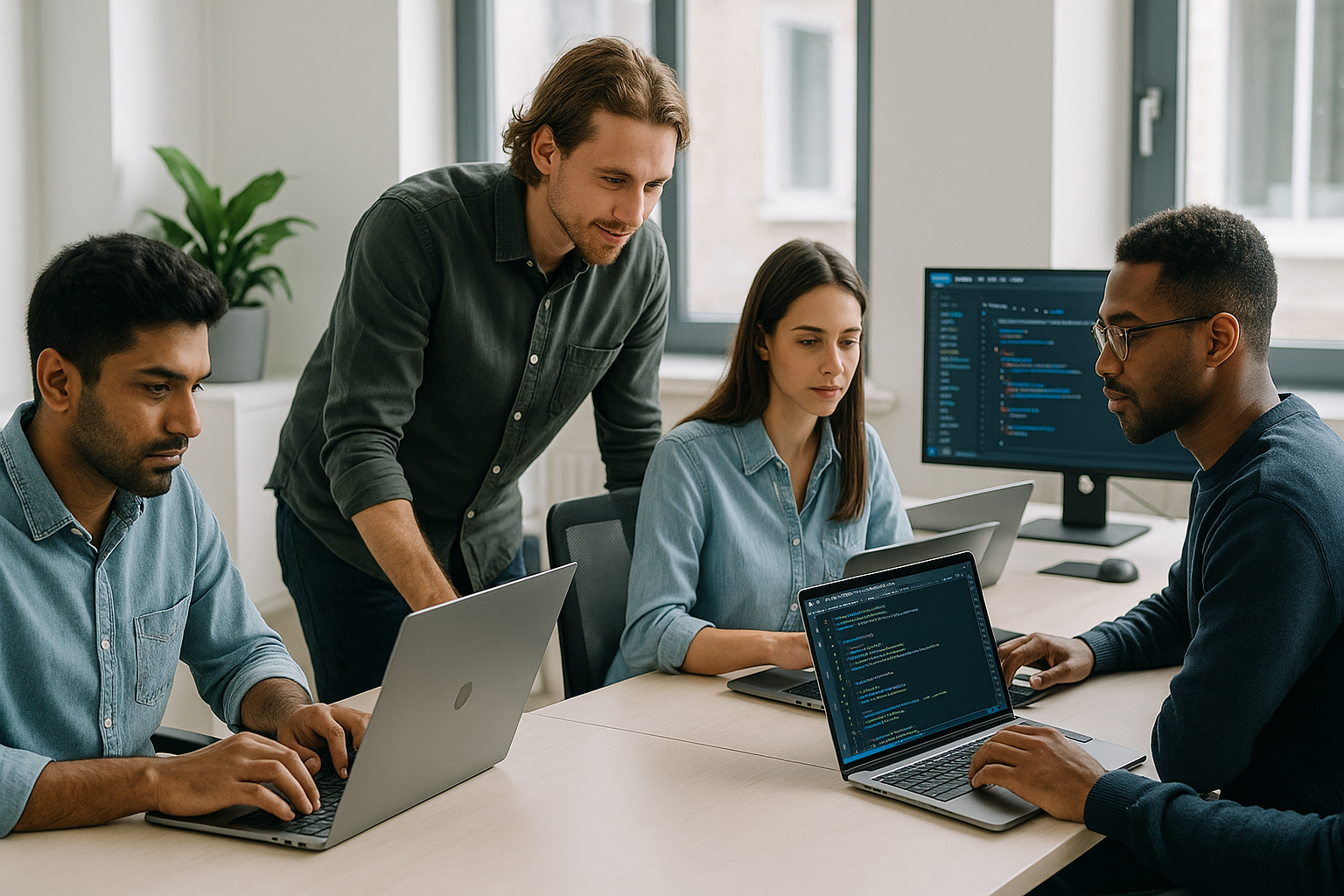 Full Stack Development Team Collaboration